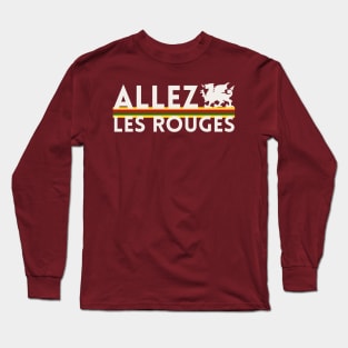 Allez Les Rouges, Wales Rugby Long Sleeve T-Shirt